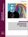 JOURNAL OF MATHEMATICAL PHYSICS雜志封面